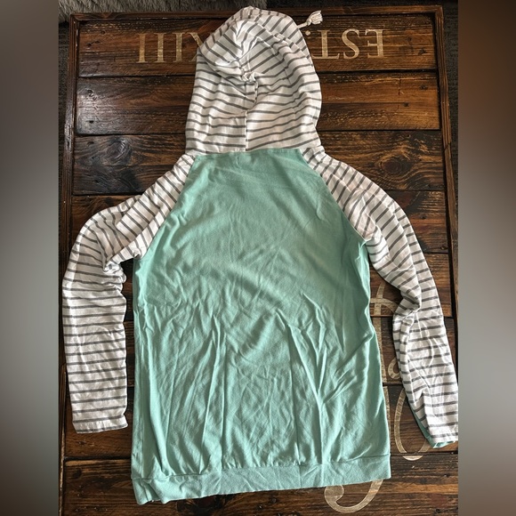 Ampersand Double Hood pullover. Lightweight material. Size L - Picture 2 of 2